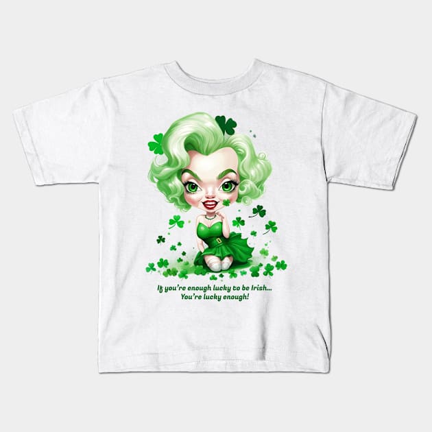 that´s Irish Luck Kids T-Shirt by Kingrocker Clothing